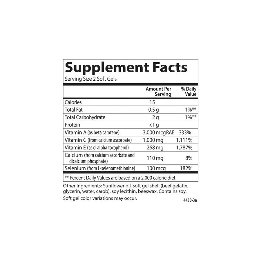 Carlson Laboratories Aces Antioxidant Formula 90 Softgel
