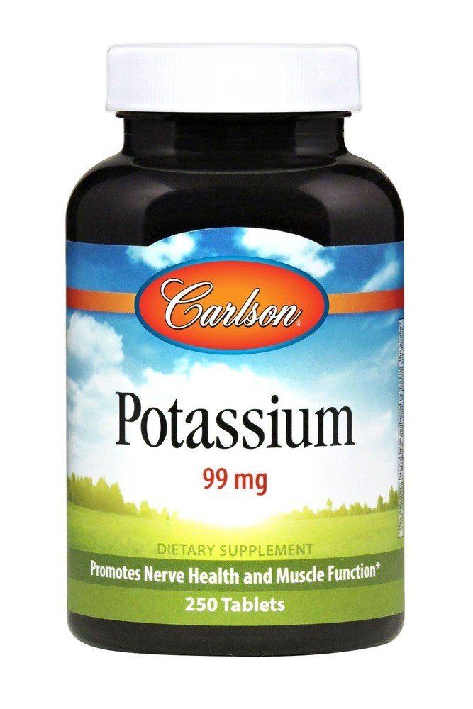 Carlson Laboratories Potassium 99mg 250 Tablet