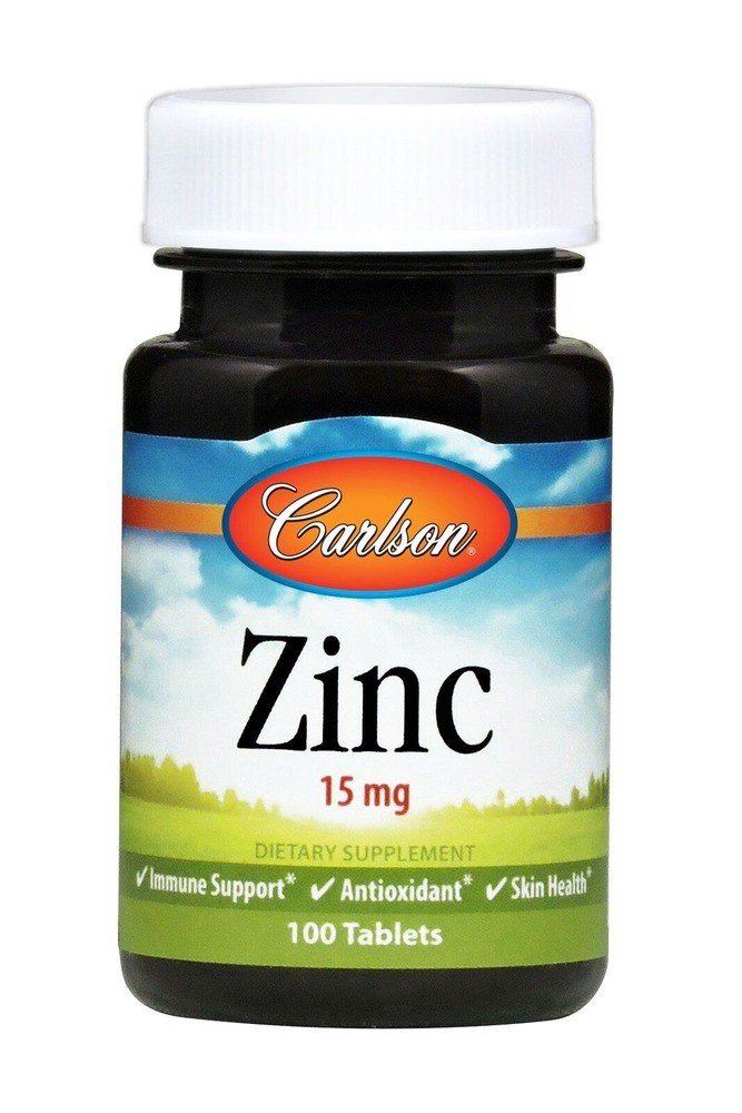 Carlson Laboratories Zinc 15mg 100 Tablet