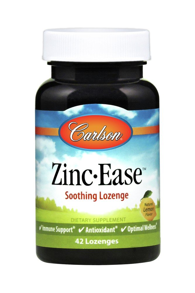 Carlson Laboratories Zinc Ease Soothing Lozenge 42 Lozenge