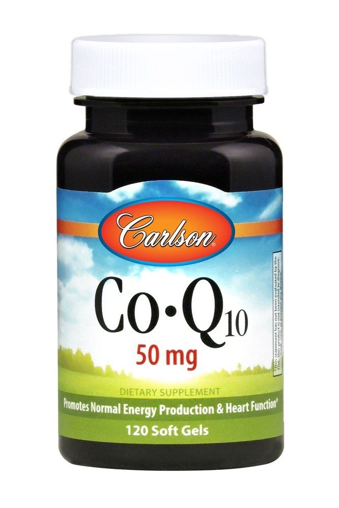 Carlson Laboratories CoQ10 50mg 120 Softgel