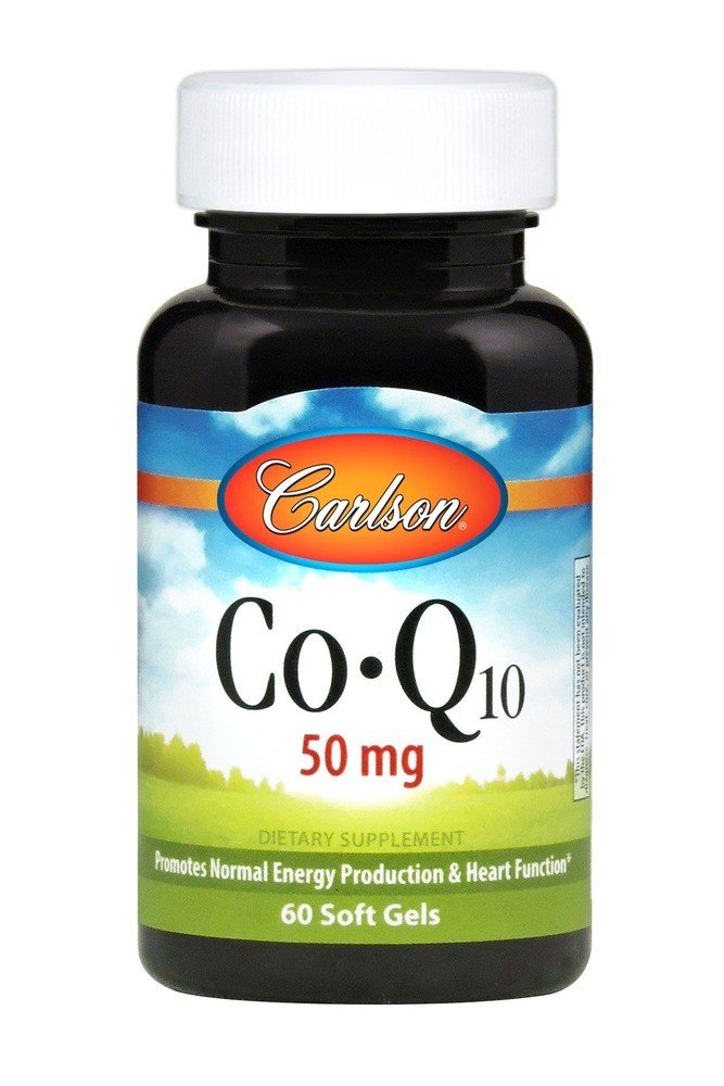 Carlson Laboratories CoQ10 50mg 60 Softgel