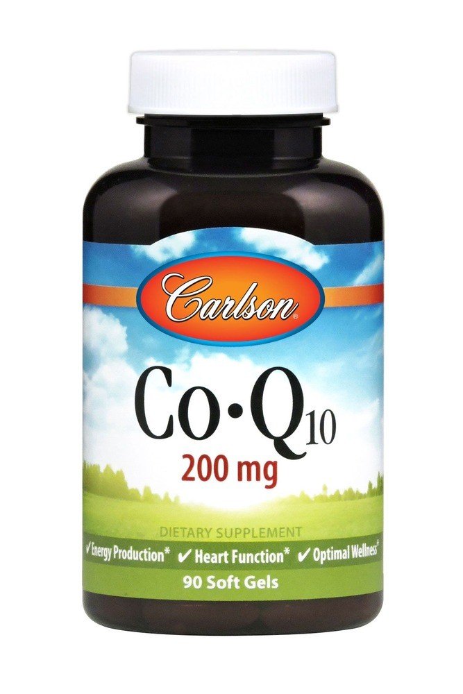 Carlson Laboratories CoQ10 200mg 90 Softgel