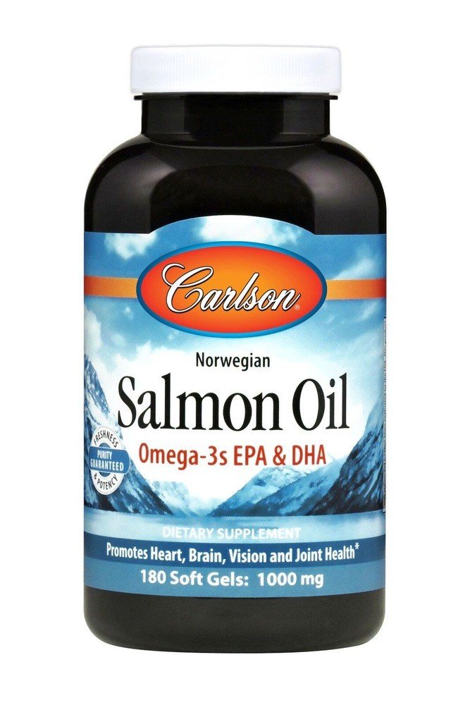 Carlson Laboratories Norwegian Salmon Oil 180 Softgel