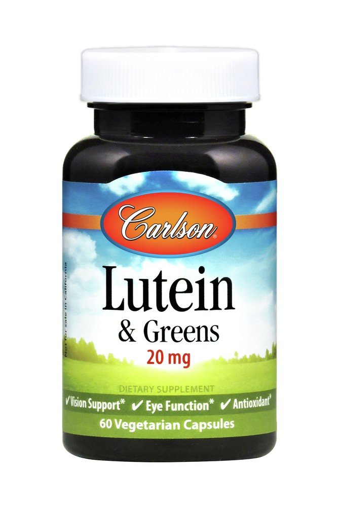 Carlson Laboratories Lutein &amp; Greens 60 Capsule