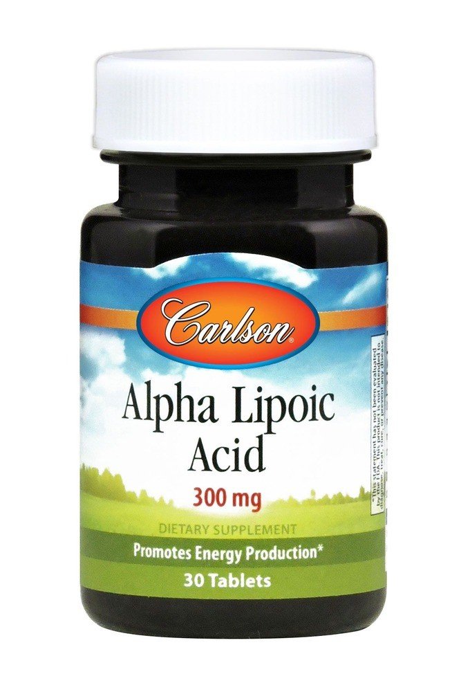 Carlson Laboratories Alpha-Lipoic Acid 300mg 30 Tablet