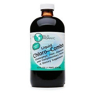 World Organics Organic Chlorophyll-Combo 16 oz Liquid