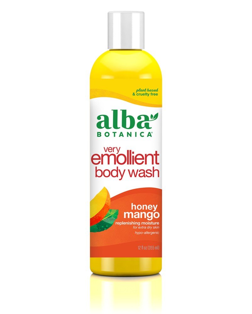 Alba Botanica Body Bath Honey Mango 12 oz Liquid