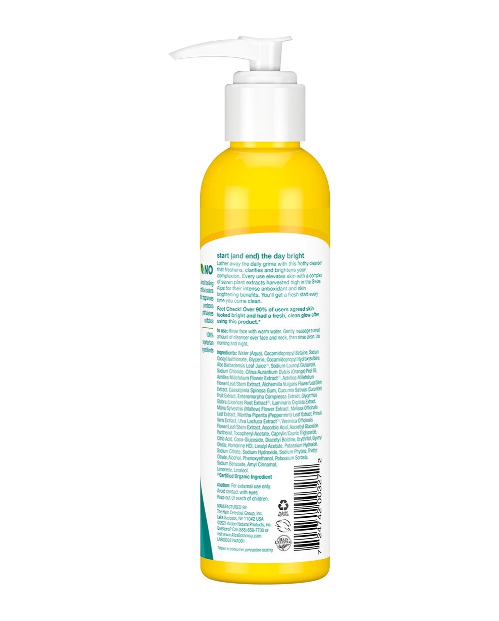 Alba Botanica Even &amp; Bright Cleansing Gel 6 oz Liquid