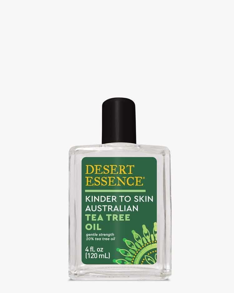 Desert Essence Kinder To Skin Tea Tree Oil 4 oz Liquid