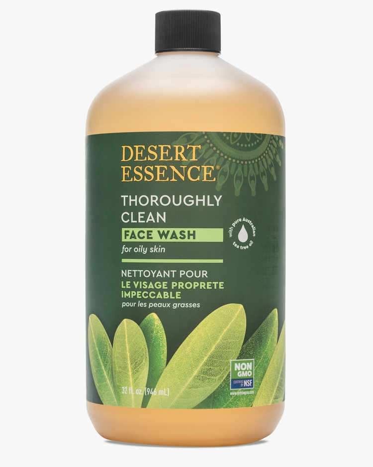 Desert Essence Thoroughly Clean Face Wash - Original 32 oz Liquid