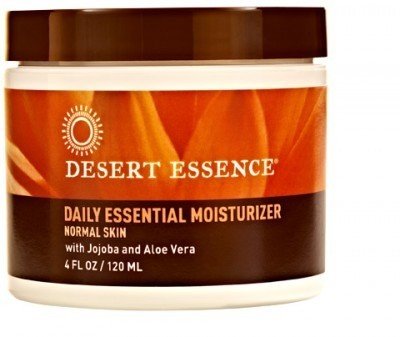 Desert Essence Moisturizer-Daily Essential Jojoba/Aloe 4 oz Cream