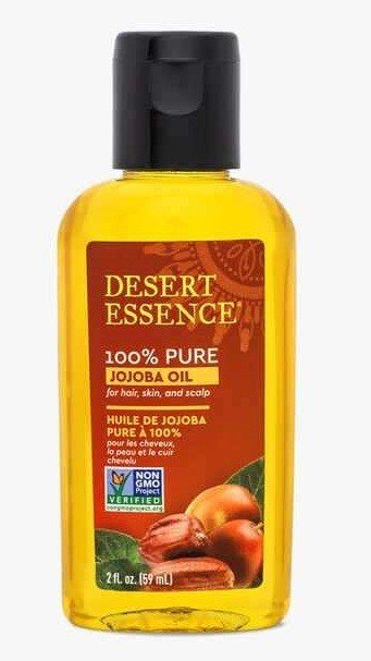 Desert Essence Jojoba Oil 100% Pure 2 oz Liquid