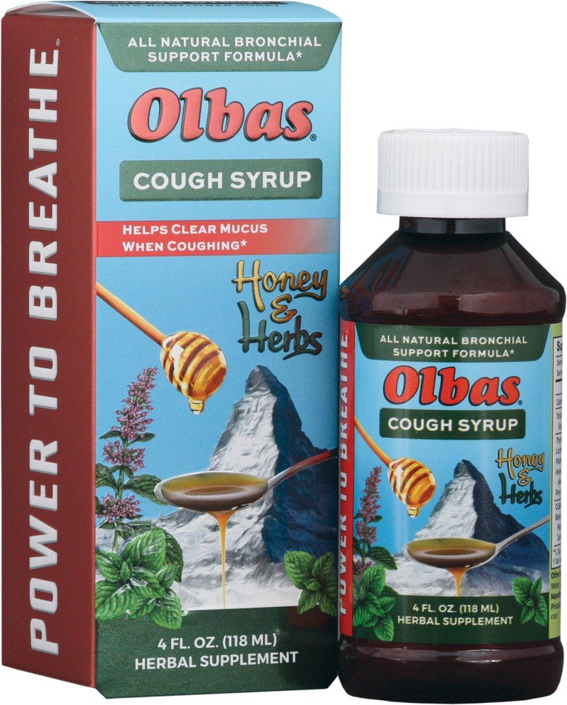 Olbas Cough Syrup 4 oz Liquid