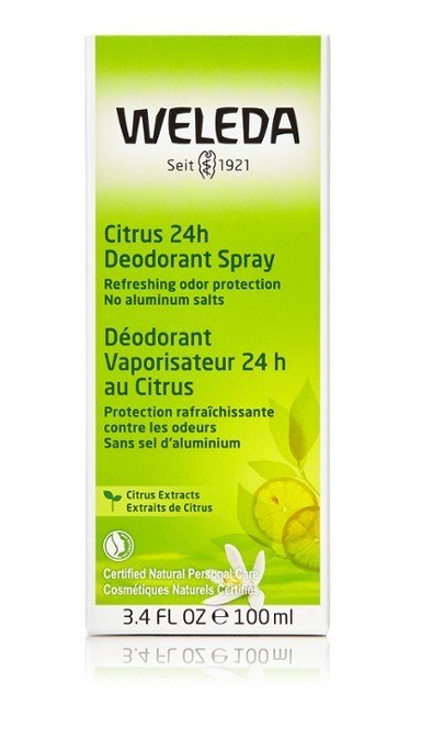 Weleda Deodorant-Citrus Spray 3.4 oz Spray
