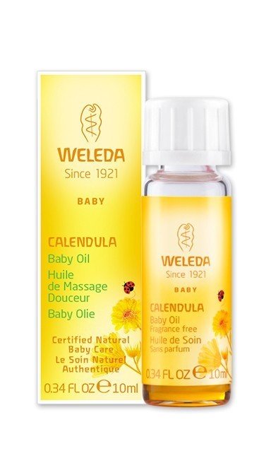 Weleda Baby Care-Calendula Baby Oil 0.34 oz Liquid