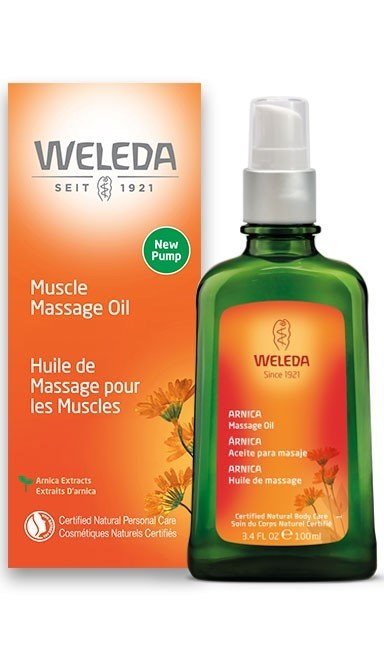 Weleda Muscle Massage Oil - Arnica 3.4 oz Oil