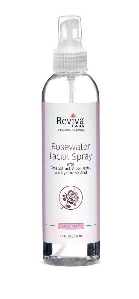 Reviva Rosewater Facial Spray 8 oz Liquid