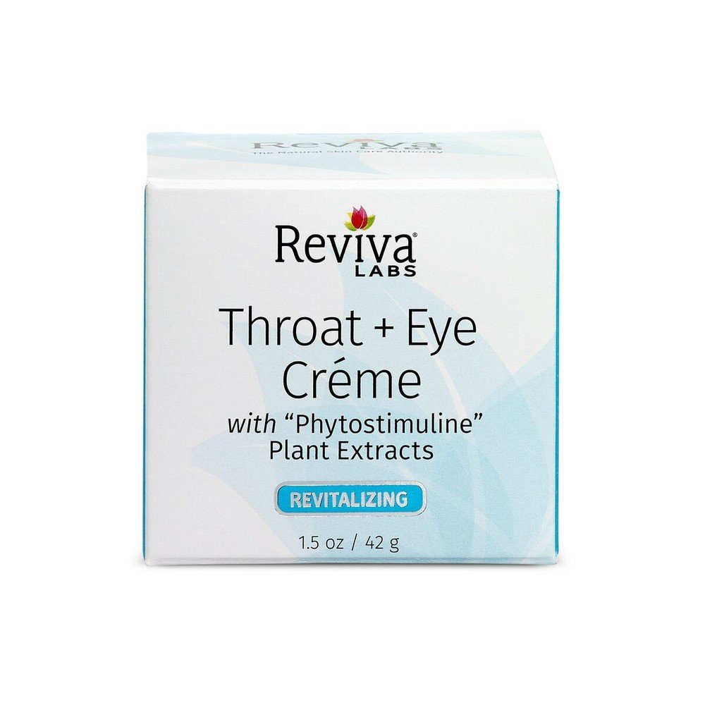 Reviva Throat & Eye Cream with Phytostimuline 1.5 oz Cream