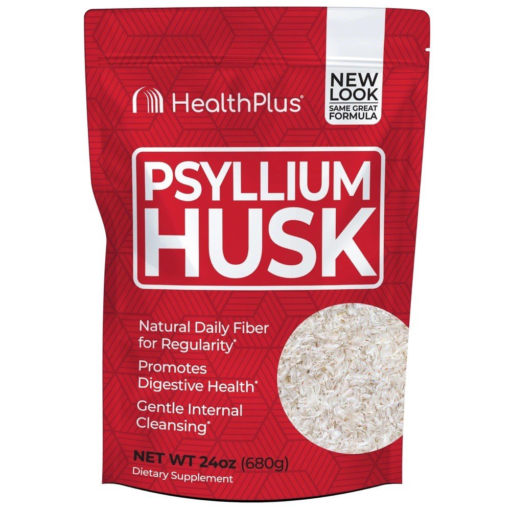 Health Plus Psyllium Husk-Bag 24 oz Pouch