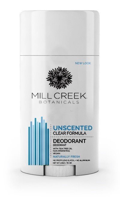 Mill Creek Deodorant Stick-Unscented 2.5 oz Stick