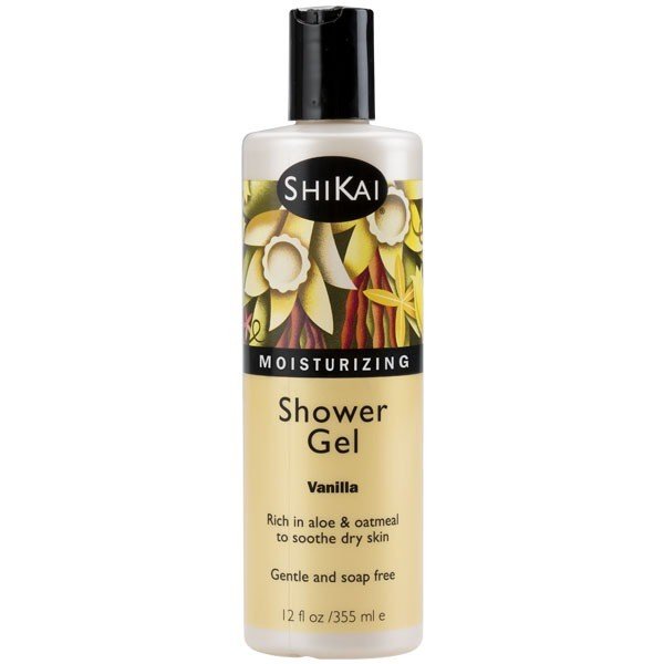 Shikai Moisturizing Shower Gel-French Vanilla 12 oz Gel