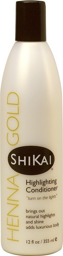 Shikai Henna Gold Highlighting Conditioner 12 oz Liquid