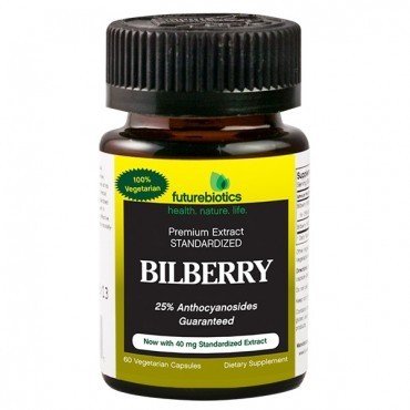 Futurebiotics Bilberry Extract 125mg 60 Capsule