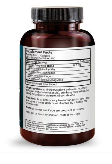 Futurebiotics Longest Living Acidophilus 100 Capsule