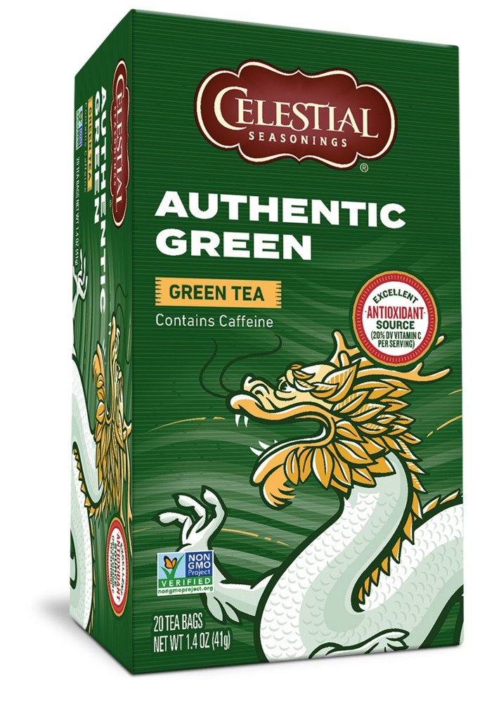 Celestial Seasonings Green Tea-Authentic 20 Bag