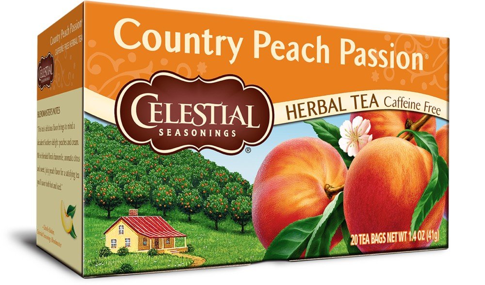 Celestial Seasonings Country Peach Passion Tea 20 Bag