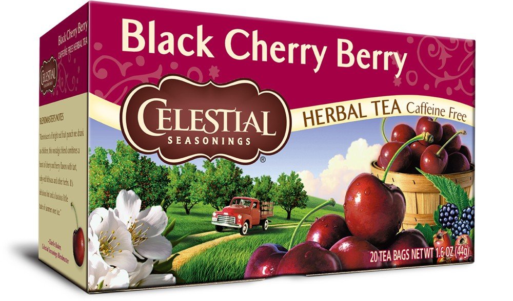 Celestial Seasonings Black Cherry Berry Tea 20 Bag