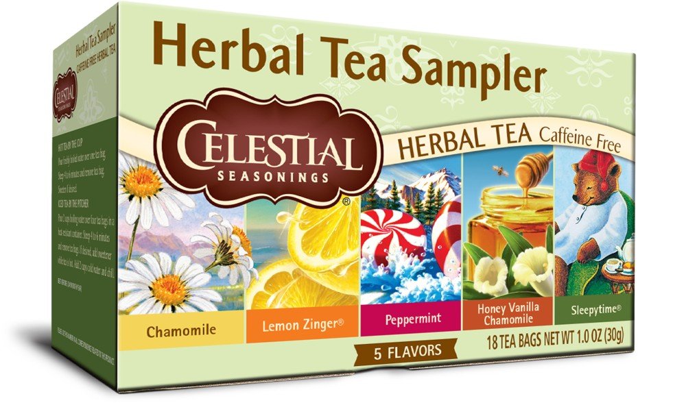 Celestial Seasonings Herb Tea Sampler 20 Bag