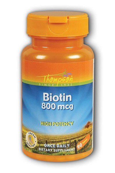 Thompson Nutritional Biotin 800 mcg 90 Tablet