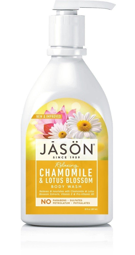 Jason Natural Cosmetics Relaxing Chamomile &amp; Lotus Blossom Body Wash 30 oz. Liquid
