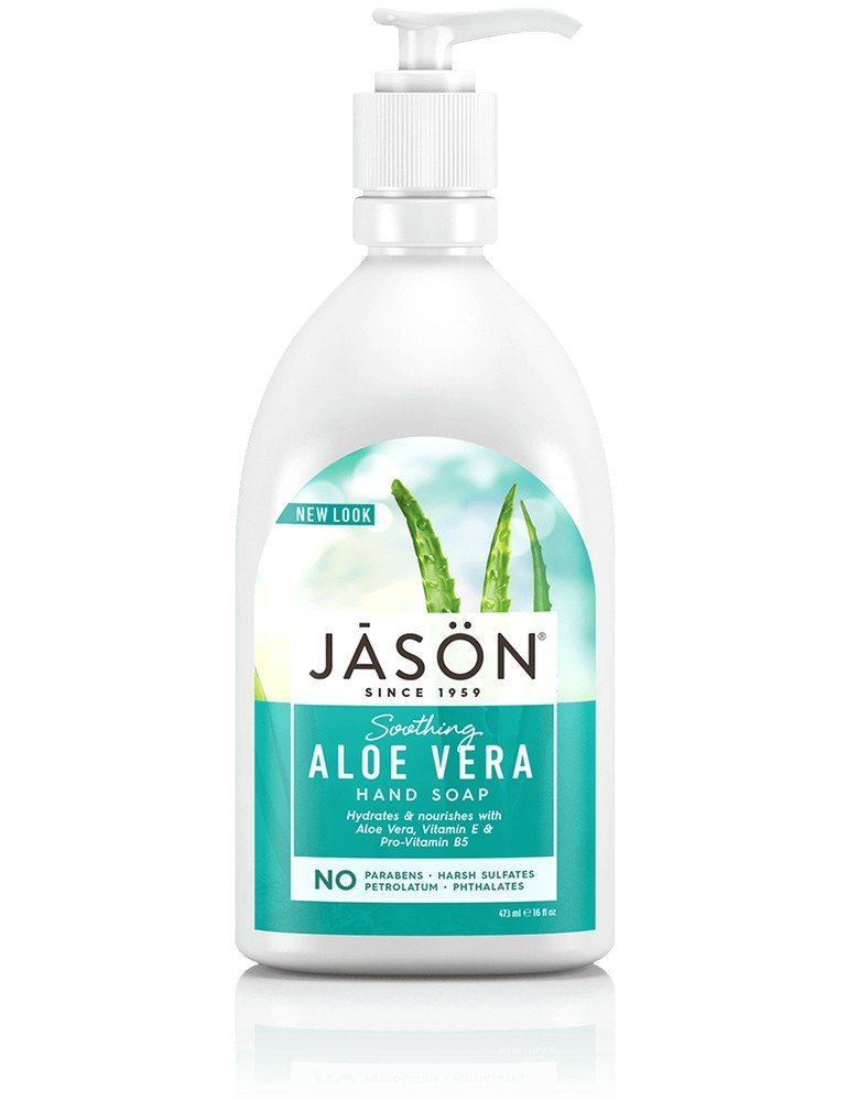 Jason Natural Cosmetics Soothing Aloe Vera Hand Soap 16 oz Liquid