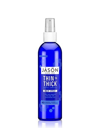 Jason Natural Cosmetics Thin to Thick Extra Volume Hair Spray 8 oz Spray