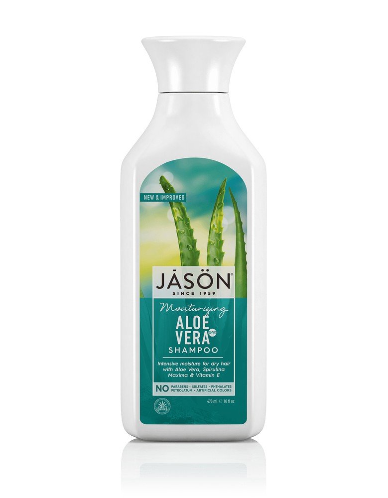 Jason Natural Cosmetics Moisturizing 84% Aloe Vera Shampoo 16 oz Liquid