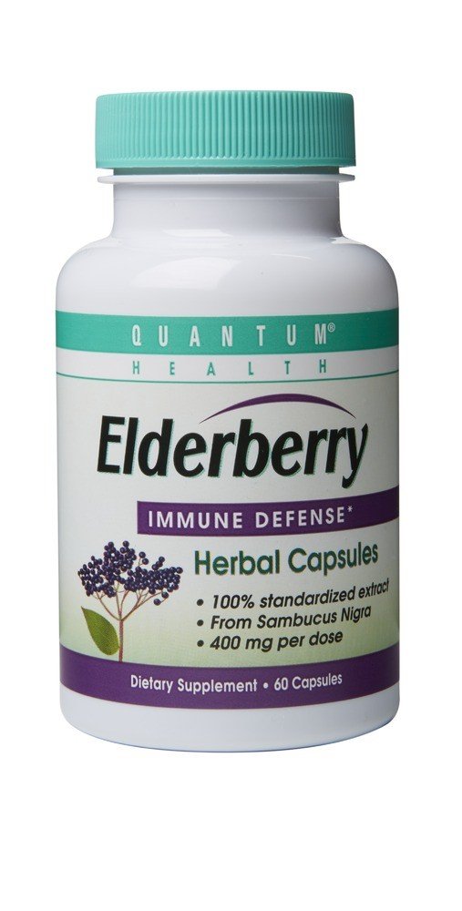 Quantum Health Elderberry Standardized Extract 60 Capsule