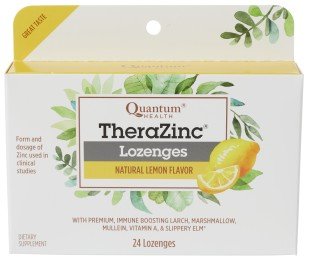 Quantum Health Thera Zinc Lozenges-Lemon 24 Lozenge