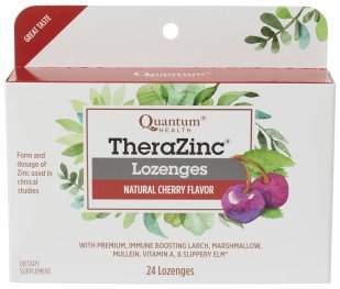 Quantum Thera Zinc Lozenges-Cherry 24 Lozenge
