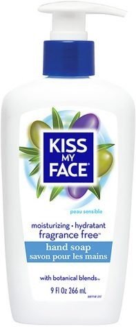 Kiss My Face Moisture Soap Liquid Fragrance Free 9 oz Liquid