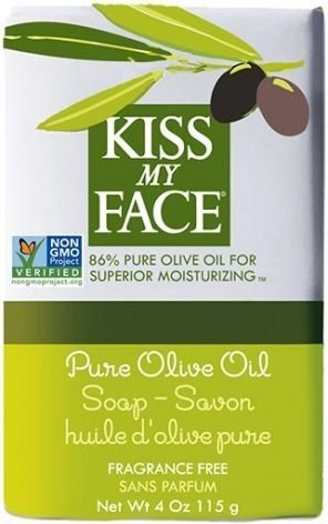 Kiss My Face Bar Soap -Pure Olive Oil 4 oz Bar Soap