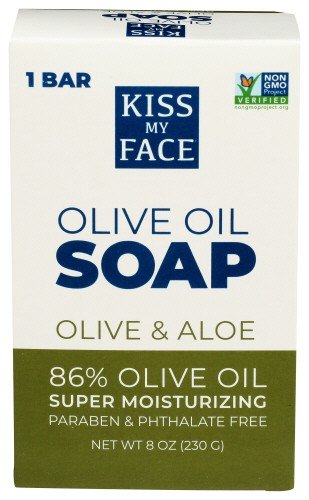 Kiss My Face Olive & Aloe Soap Bar 8 oz Bar Soap