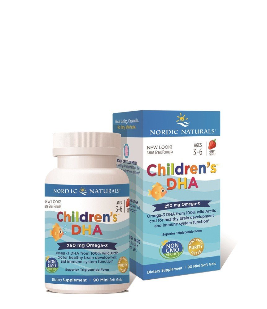 Nordic Naturals Childrens DHA - Strawberry 90 Softgel