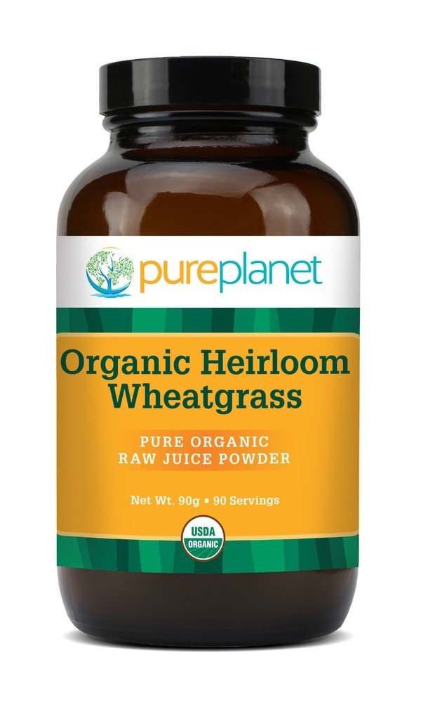 Pure Planet Products Heirloom Wheatgrass Organic Juice Powder 90 g Powder