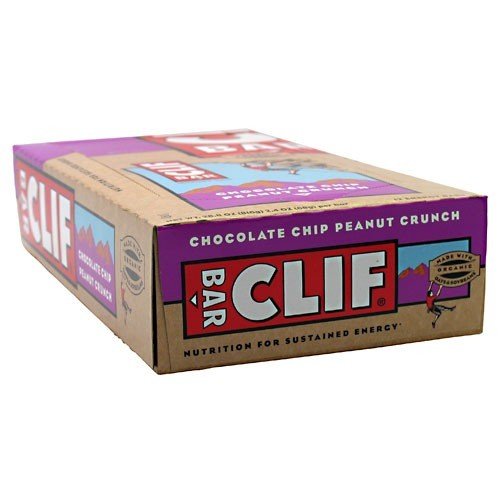 Clif Bar Chocolate Chip Peanut Crunch - Box 12 Bar