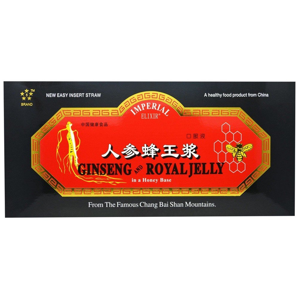 Imperial Elixir (Ginseng Company) Ginseng & Royal Jelly Extract 10CC 30 Vial