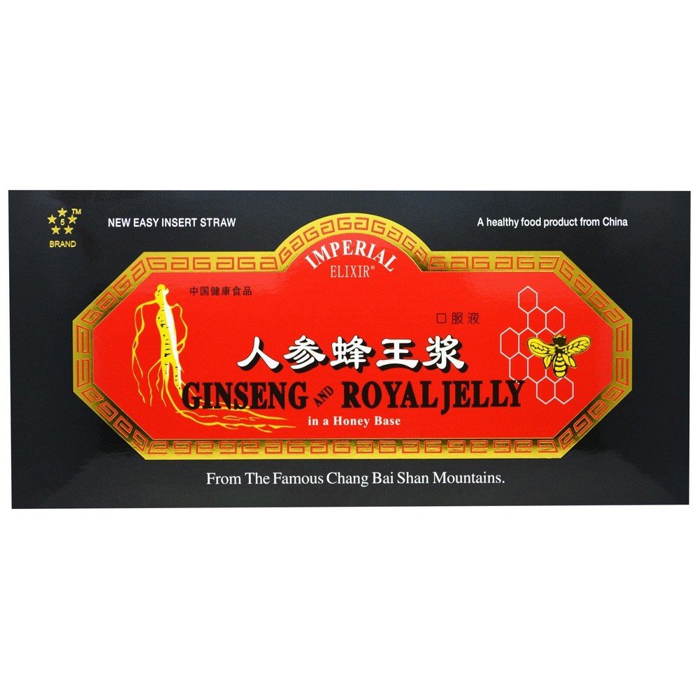 Imperial Elixir (Ginseng Company) Ginseng &amp; Royal Jelly Extract 10CC 30 Vial