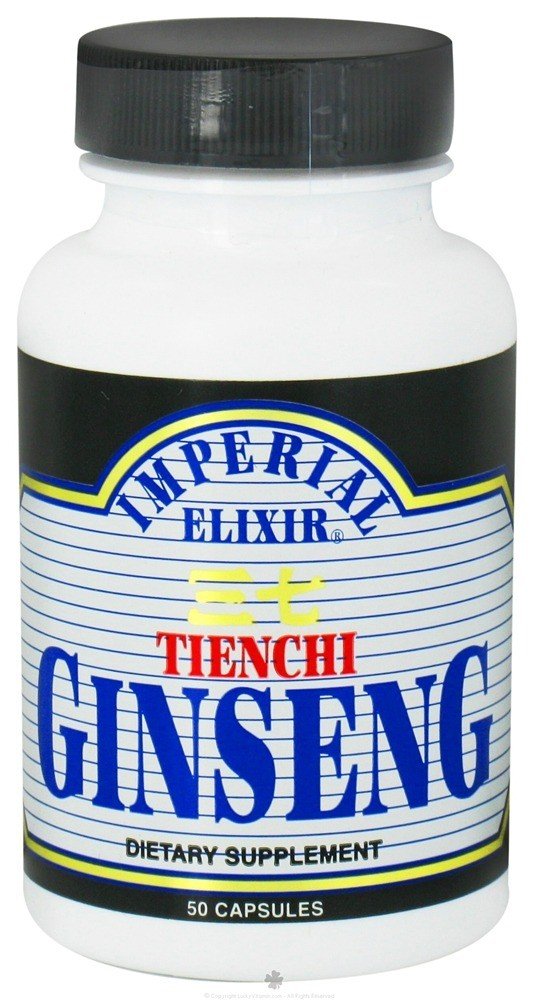 Imperial Elixir (Ginseng Company) Tienchi Ginseng 50 Capsule